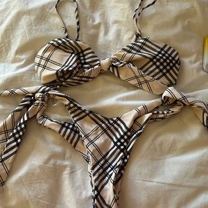 plaid Bikini
